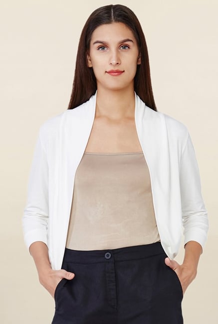 AND White Solid Shrug AND White Solid Shrug