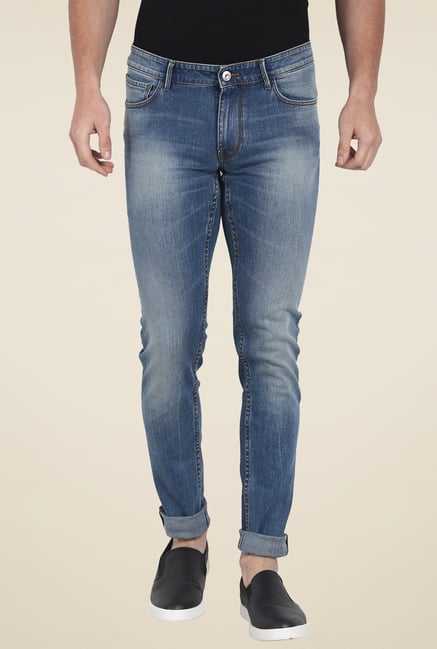 celio* Blue Slim Fit Jeans celio* Blue Slim Fit Jeans