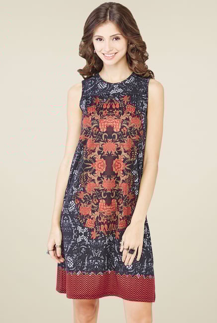 Global Desi Black Sleeveless Dress Global Desi Black Sleeveless Dress