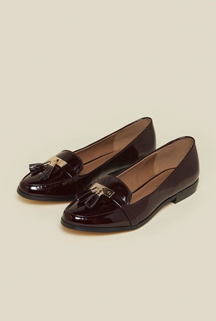 Miss KG by Kurt Geiger Nadia Wine Moccasins Miss KG by Kurt Geiger Nadia Wine Moccasins