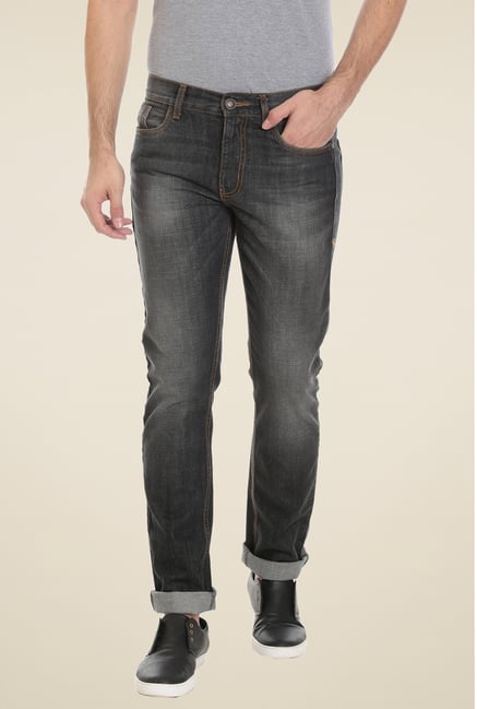 Vudu Black Cotton Slim Fit Jeans Vudu Black Cotton Slim Fit Jeans