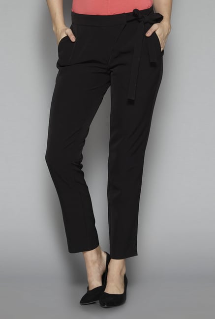 Wardrobe by Westside Black Brit Trousers Wardrobe by Westside Black Brit Trousers