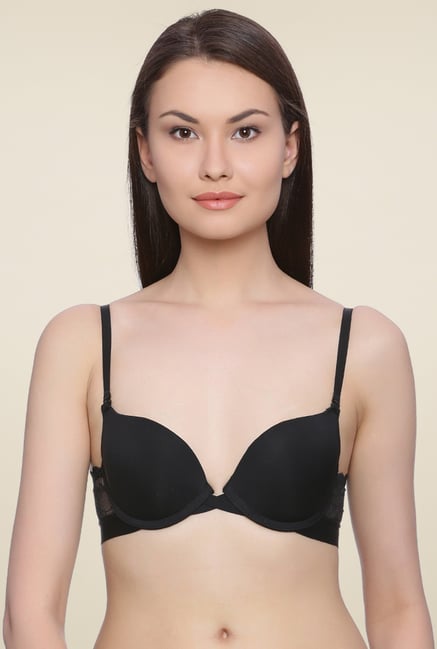 Zivame Black Underwired Lace Bra Zivame Black Underwired Lace Bra