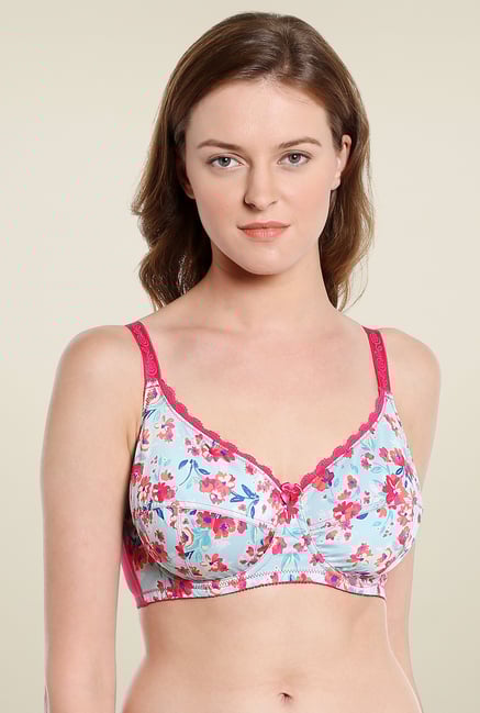 Zivame Light Blue Non Padded Bra Zivame Light Blue Non Padded Bra