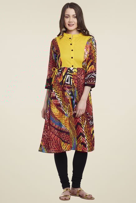 Pannkh Multicolor Cotton Kurta Pannkh Multicolor Cotton Kurta