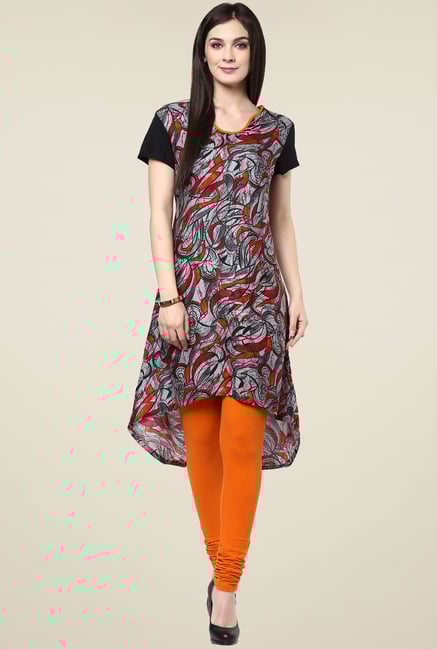 Pannkh Grey Printed Kurti Pannkh Grey Printed Kurti