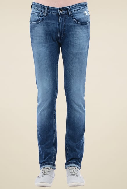 Pepe Jeans Blue Slim Fit Jeans Pepe Jeans Blue Slim Fit Jeans
