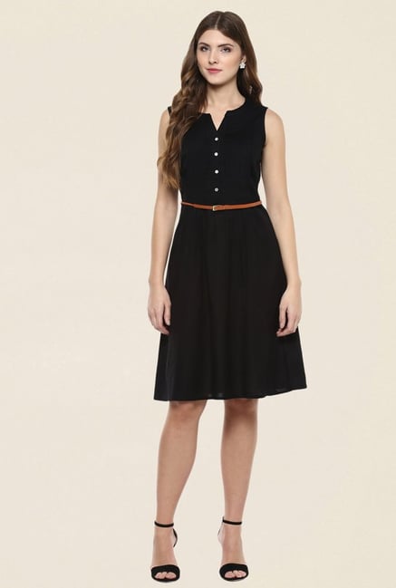 109 F Black Sleeveless Dress 109 F Black Sleeveless Dress