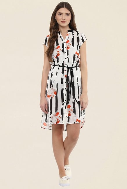 109 F White Floral Print Dress 109 F White Floral Print Dress