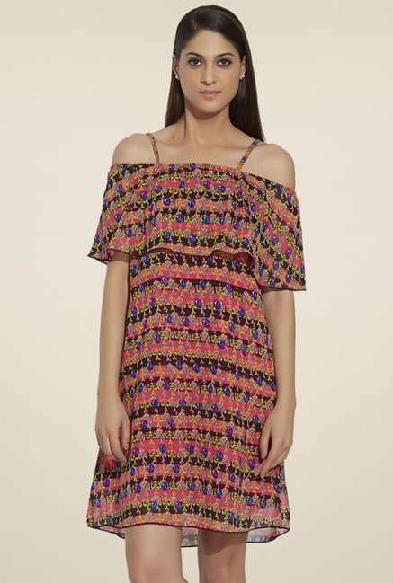 Globus Multicolor Printed Dress Globus Multicolor Printed Dress