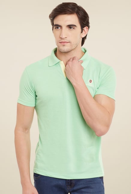 Duke Pistachio Short Sleeves Polo T-Shirt Duke Pistachio Short Sleeves Polo T-Shirt