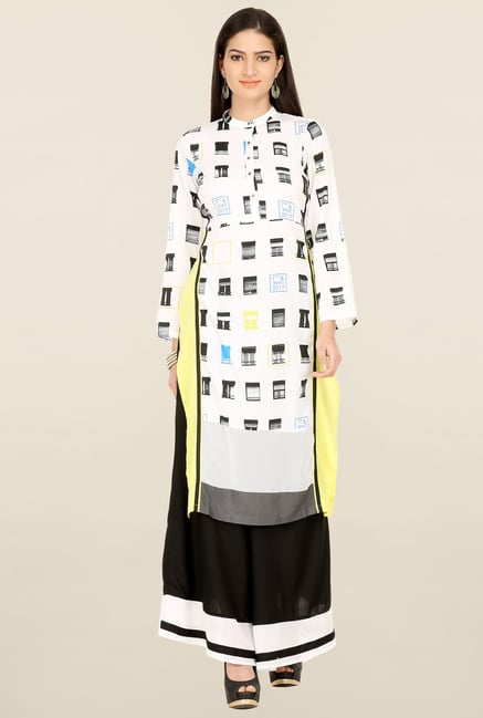 W White Printed Kurta W White Printed Kurta