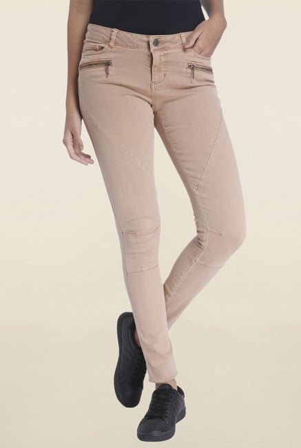 Vero Moda Brown Raw Denim Jeans Vero Moda Brown Raw Denim Jeans