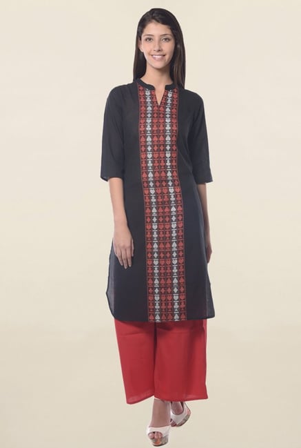 Aurelia Black Printed Kurta Aurelia Black Printed Kurta