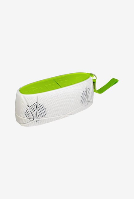 Amkette Trubeats Sonix T30 Bluetooth Speaker (White/Green) Amkette Trubeats Sonix T30 Bluetooth Speaker (White/Green)