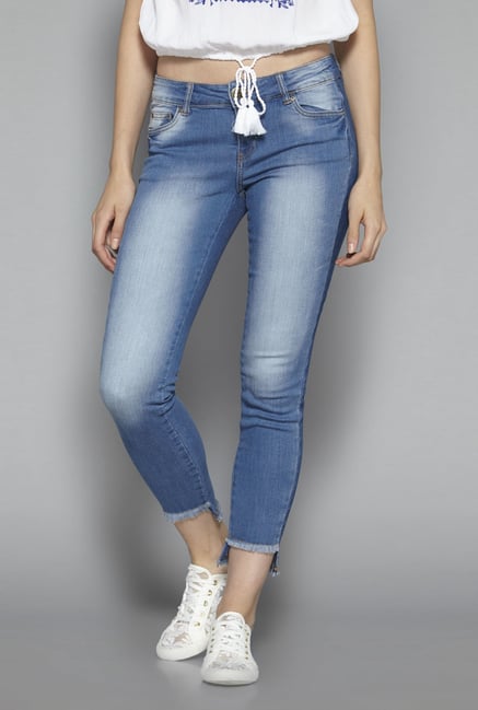 Nuon by Westside Blue High low Jeans Nuon by Westside Blue High low Jeans