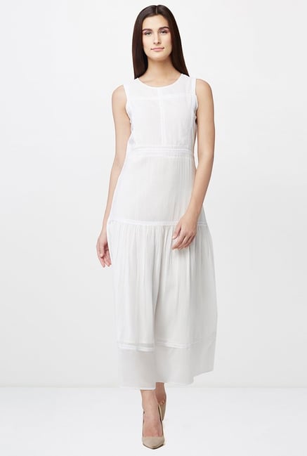 AND White & Blue Lace Dress AND White & Blue Lace Dress