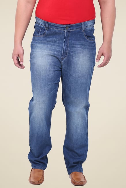 John Pride Blue Lightly Washed Jeans John Pride Blue Lightly Washed Jeans