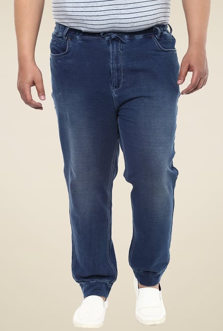 John Pride Blue Denim Jogger Jeans John Pride Blue Denim Jogger Jeans