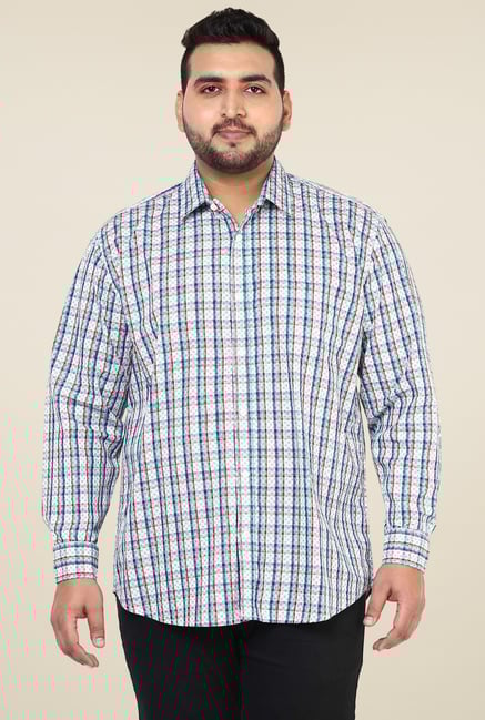 John Pride White Cotton Shirt John Pride White Cotton Shirt