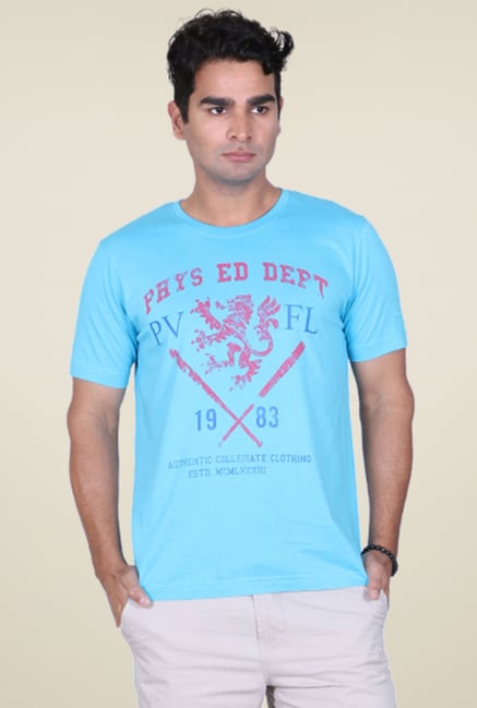 Proline Blue Printed T-Shirt Proline Blue Printed T-Shirt
