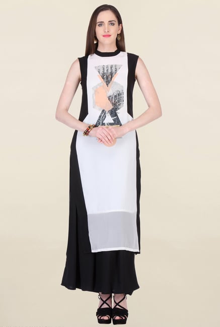 W White Printed Kurta W White Printed Kurta