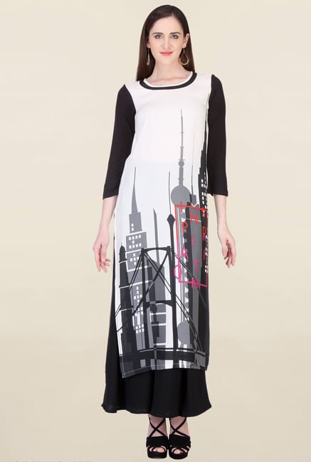 W White Printed Kurta W White Printed Kurta