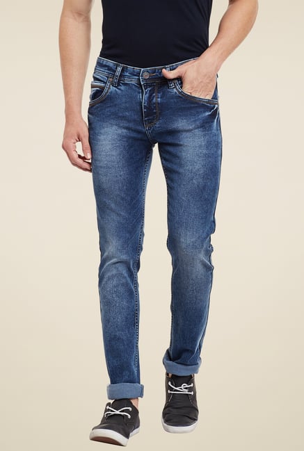 Duke Blue Lightly Washed Jeans Duke Blue Lightly Washed Jeans