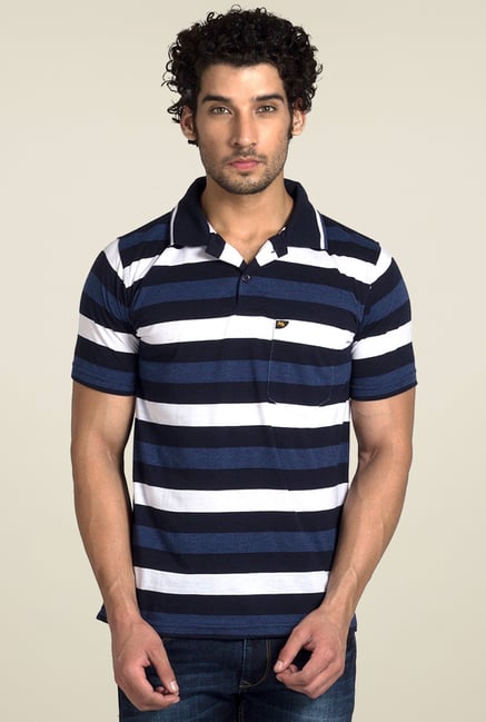 Yoo Black & White Regular Fit T-Shirt Yoo Black & White Regular Fit T-Shirt