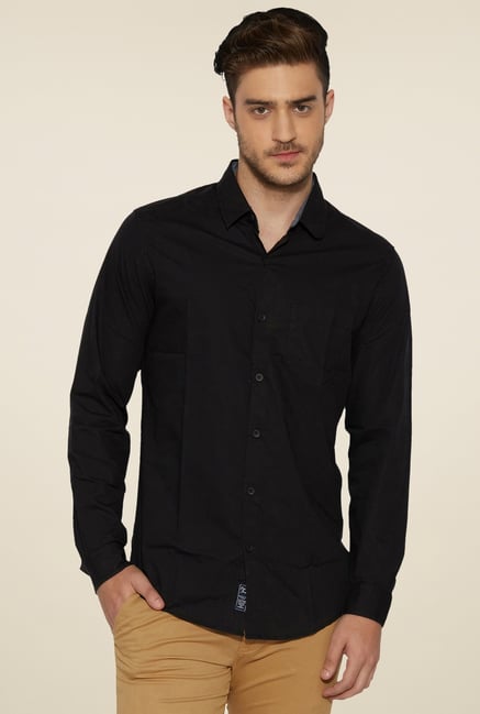 Globus Black Full Sleeves Shirt Globus Black Full Sleeves Shirt