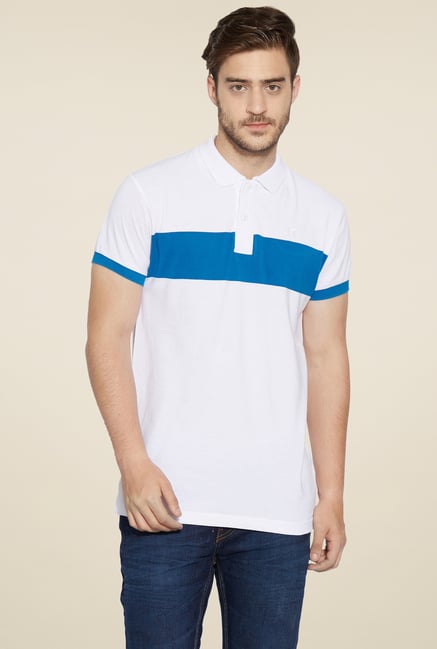 Globus White Regular Fit T-Shirt Globus White Regular Fit T-Shirt