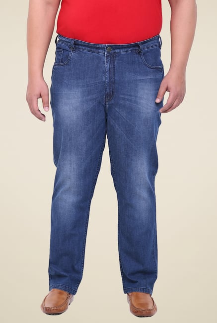 John Pride Blue Lightly Washed Jeans John Pride Blue Lightly Washed Jeans