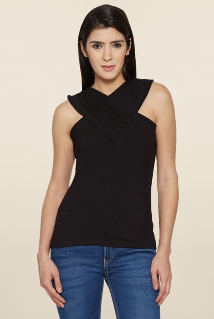 Globus Black Solid Top Globus Black Solid Top