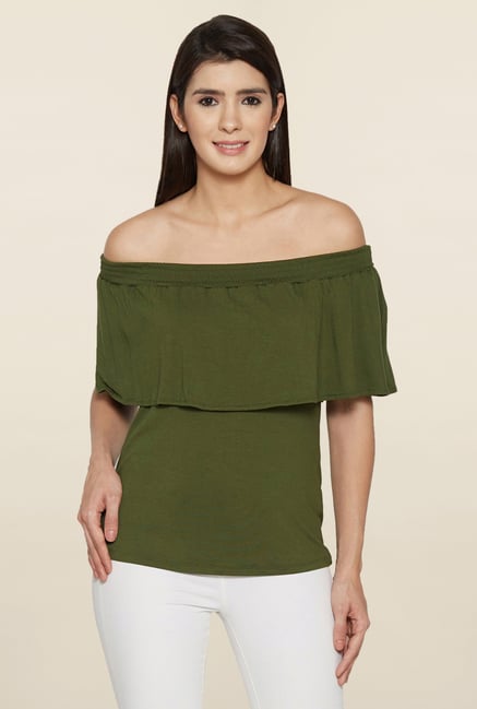 Globus Olive Solid Top Globus Olive Solid Top