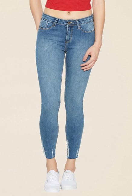 Globus Blue Tattered Jeans Globus Blue Tattered Jeans