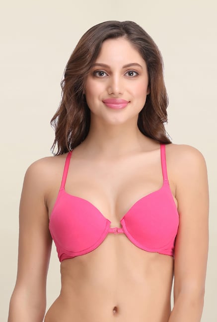 Clovia Pink Padded Bra Clovia Pink Padded Bra