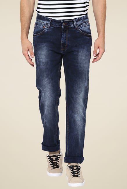 Turtle Dark Blue Low Rise Jeans Turtle Dark Blue Low Rise Jeans