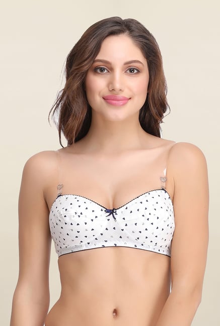 Clovia White Non Padded Bra Clovia White Non Padded Bra