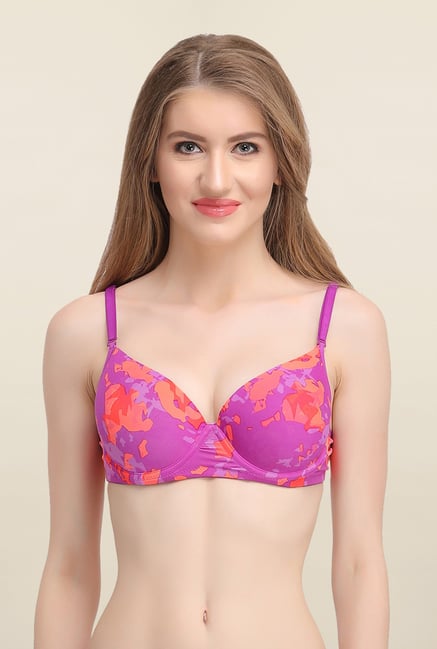 Clovia Pink Padded Bra Clovia Pink Padded Bra