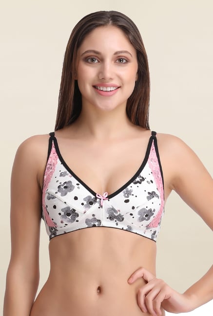 Clovia White Non Padded Bra Clovia White Non Padded Bra