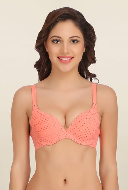 Clovia Peach Padded Bra Clovia Peach Padded Bra