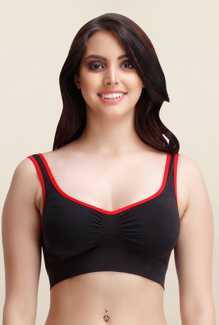Clovia Black Non Padded Bra Clovia Black Non Padded Bra