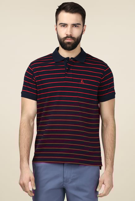Parx Black Half Sleeves Polo T-Shirt Parx Black Half Sleeves Polo T-Shirt