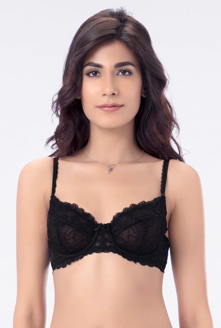PrettySecrets Black Padded Bra PrettySecrets Black Padded Bra