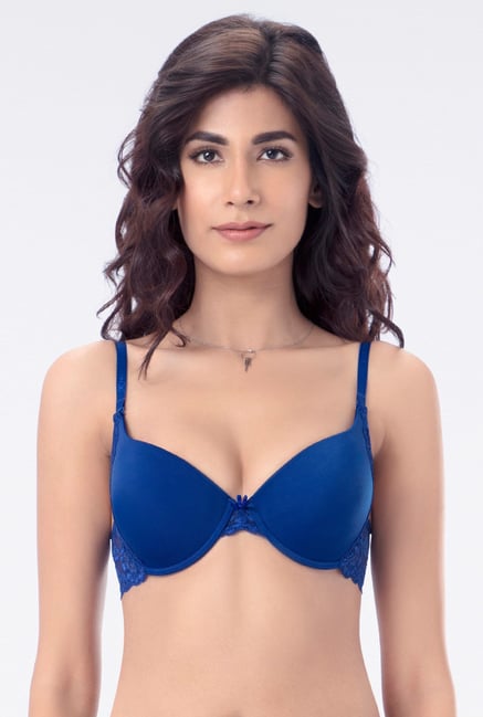 PrettySecrets Blue Padded Bra PrettySecrets Blue Padded Bra