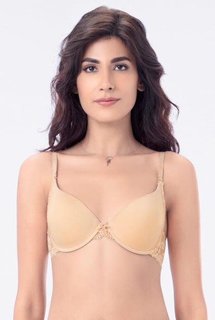 PrettySecrets Beige Padded Bra PrettySecrets Beige Padded Bra