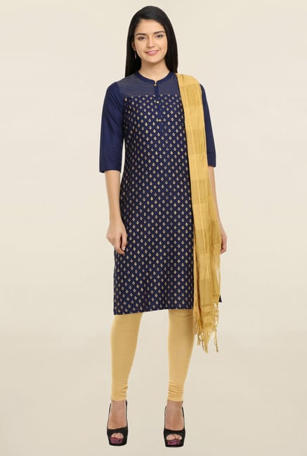 Aurelia Navy Printed Kurti Aurelia Navy Printed Kurti