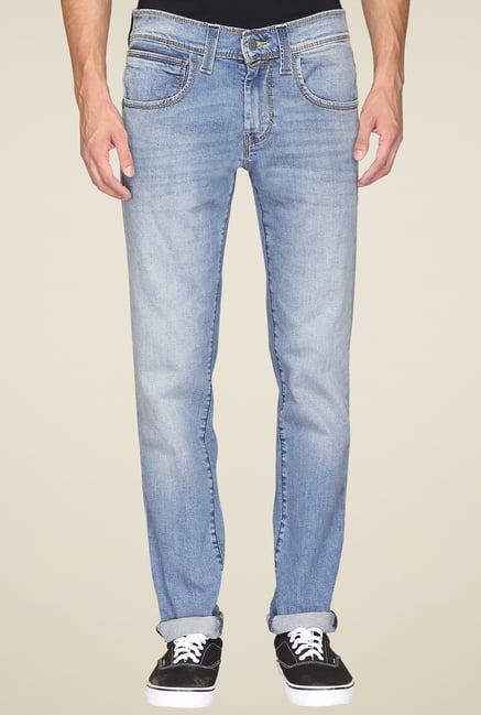 Levi's Light Blue Slim Fit Jeans Levi's Light Blue Slim Fit Jeans
