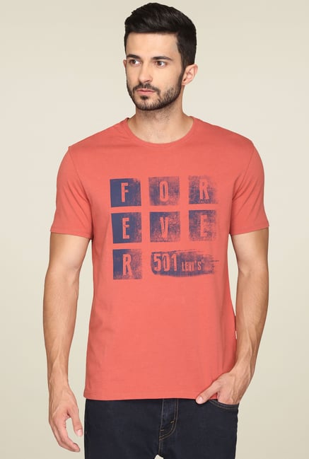 Levi's Blush Short Sleeves T-Shirt Levi's Blush Short Sleeves T-Shirt