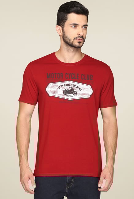 Levi's Red Short Sleeves T-Shirt Levi's Red Short Sleeves T-Shirt